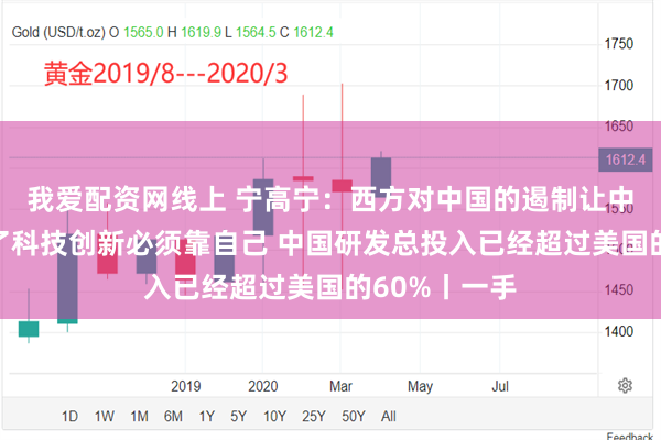 我爱配资网线上 宁高宁：西方对中国的遏制让中国企业明白了科技创新必须靠自己 中国研发总投入已经超过美国的60%丨一手